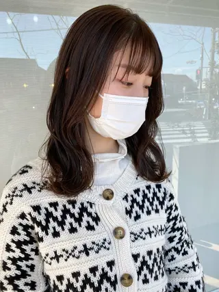 ミディアム Nicoru*所属・SONO 【一宮】のヘアスタイル