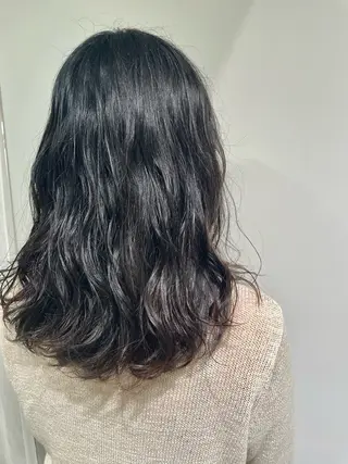 パーマ Hair salon　Sui所属・ハッシュカット 暖色カラー/伊藤菜月のヘアスタイル