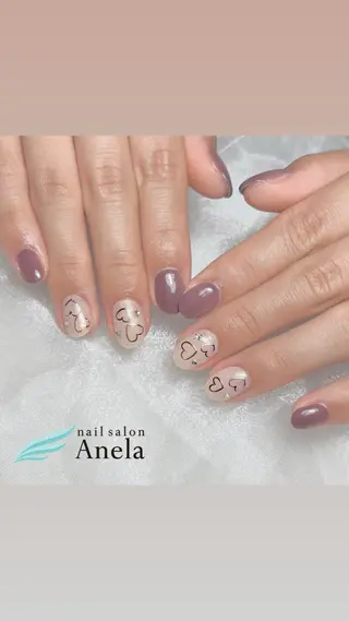 ネイル nail salon Anela🪽🫧のネイルデザイン