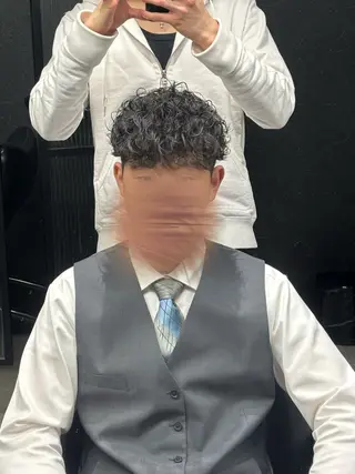 パーマ メンズ メンズ特化🔥/池袋 りくとのヘアスタイル