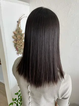 セミロング パーマ Cecil hair 沖縄小禄２号店所属・RYO ☆のヘアスタイル