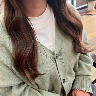 ロング カラー Agu hair lucca所属・渋谷 莉央のヘアスタイル