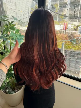 ロング カラー ひなの/透明感 カラー/レイヤーのヘアスタイル