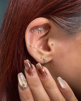 ネイル &.nail/ ニュアンス/持込み可のネイルデザイン