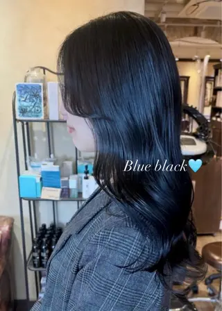 カラー Ly hair / nanoha🤍のヘアスタイル