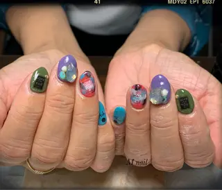 ネイル M nail 市原市ちはら台のネイルデザイン