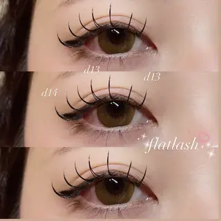 マツエク・マツパ Mell Yuuna ♡パリエク /束感のマツエク・マツパデザイン