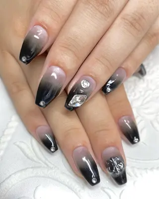 ミディアム ネイル lune nail_2017のその他イメージ