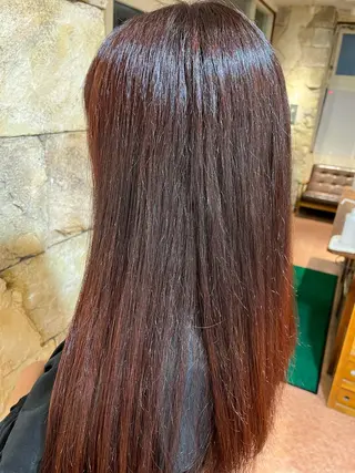 ロング カラー クレドガーデン綾瀬店所属・🌈鈴木 星凪🌈のヘアスタイル