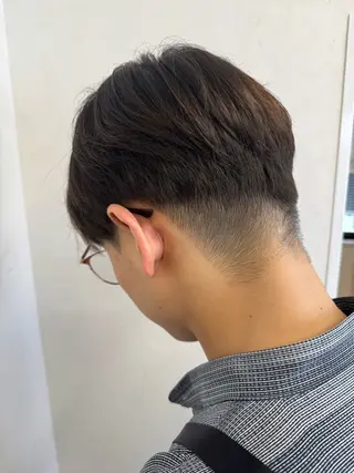 ショート メンズ パーマ/ハイトーン /吉田眞のヘアスタイル