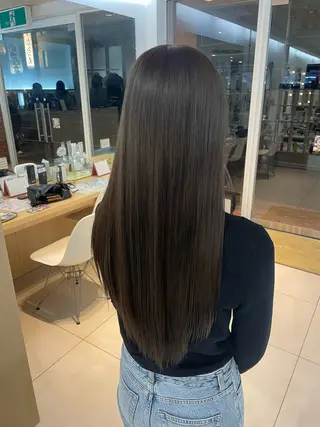 ロング nuu 栄所属・🧸SAKI🎀 韓国レイヤーのヘアスタイル