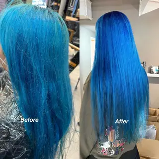 ロング カラー daiki 原宿のヘアスタイル