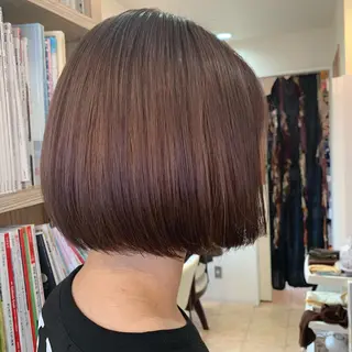 ミディアム DiMPlE  ディンプル所属・🌸スタイリスト 山浦美恵のヘアスタイル