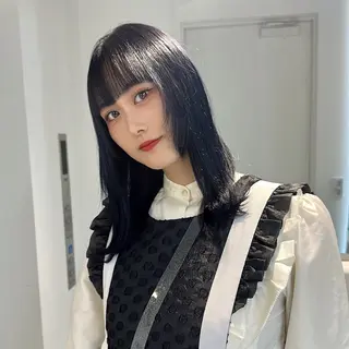 ミディアム カラー ブリーチなし/レイヤ ー特化🌈Tommyのヘアスタイル