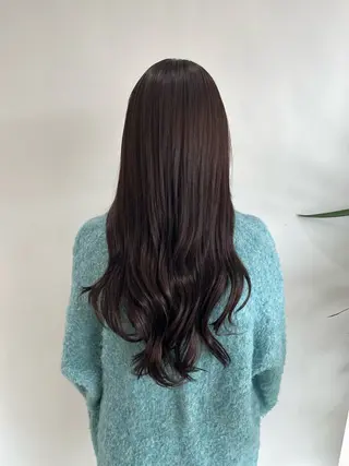 ロング 野村 奈里亜のヘアスタイル