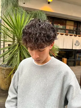 パーマ バレイヤージュ職人 🔥代表YU-SHIのヘアスタイル