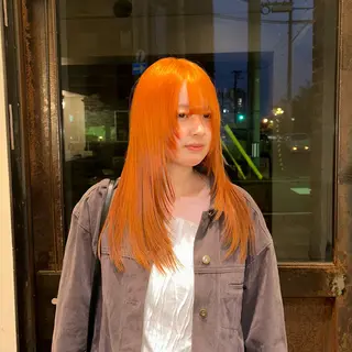 ロング カラー fleurdelis ୨୧ AOIのヘアスタイル