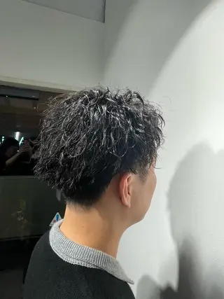ショート パーマ メンズ 川崎メンズパーマ特化 根本涼太のヘアスタイル