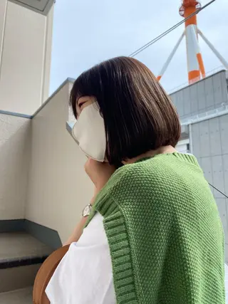 ショート カラー les baladins du miroir所属・🍃YURI 🍃のヘアスタイル