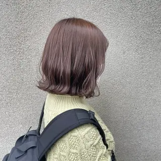 ミディアム カラー レビジュヘア 京都/桂のヘアスタイル