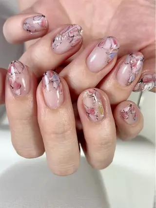 ネイル ﾈｲﾙｻﾛﾝ Bellefleurのネイルデザイン