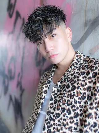 ショート パーマ メンズ FM【エフエム】HAVANA所属・💈圧倒的メンズ特化 明大前美容師💈のヘアスタイル