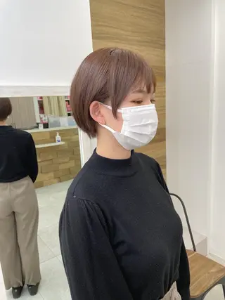 ショート 飯塚 青空のヘアスタイル