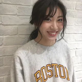 カラー 江原 彩華のヘアスタイル