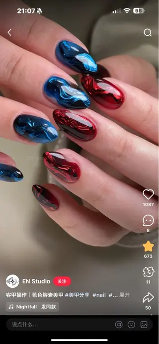 ネイル chi akiのネイルデザイン