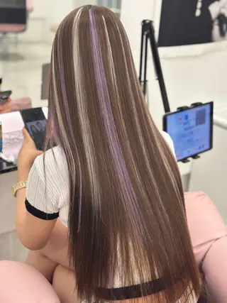 ロング 中村 海星のヘアスタイル