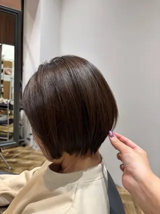 ショート 《ショートモデル》 服部未夢のヘアスタイル