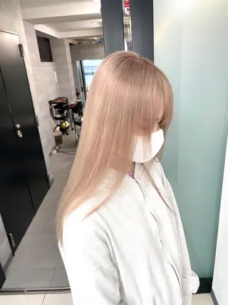 ミディアム JUNYA 海外ガールヘアのヘアスタイル