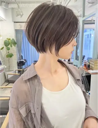 ショート 似合わせショート🌿 ボブ🫧 乾辺真悠子のヘアスタイル