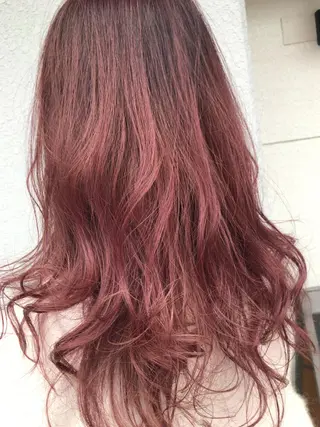 セミロング カラー レイヤーカット匠 イソザキノリユキのヘアスタイル