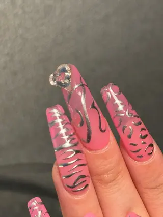 ネイル 個性派／中韓ネイル SAKURAのネイルデザイン