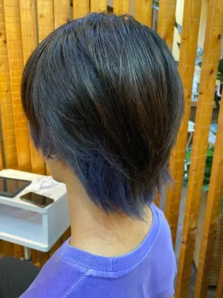 ミディアム カラー パーマ ヘアアレンジ メンズ キッズ ネイル マツエク・マツパ emu所属・🌈髪質改善・美髪矯 正・平野瀬乃🌈のヘアスタイル