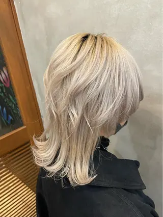 ミディアム 【ピンク/韓国ヘア/ ヘアセット】亜海のヘアスタイル