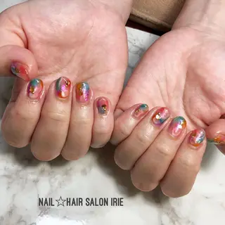 ネイル Hair salon Irie所属・與儀 知佳のネイルデザイン