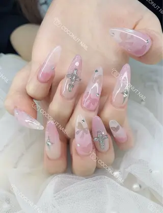 ネイル 神田 ココナッツのネイルデザイン