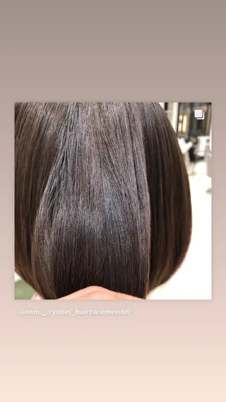 ミディアム カラー 堀井 凌平のヘアスタイル