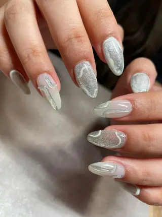 ロング ネイル Ｍ☆NAIL asamiのネイルデザイン