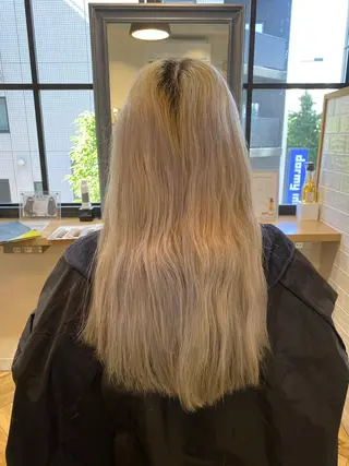 ロング 艶カラー/韓国顔周り 🎀mamiのヘアスタイル