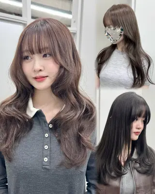 カラー ｔｏｋｉ所属・momoko / 抜きっぱなしブロンドのヘアスタイル