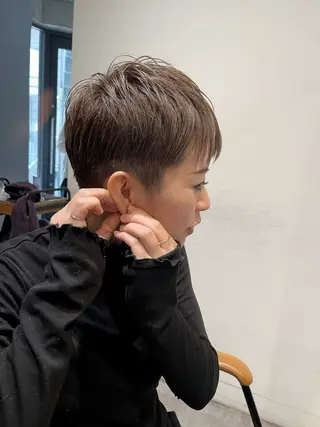 ショート davin中目黒 KATOのヘアスタイル
