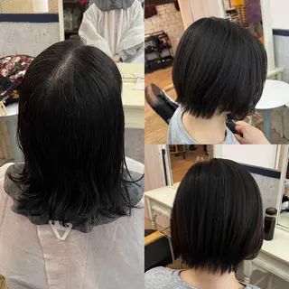 ショート レイヤー/ボブ/ ミニボブ/AOIのヘアスタイル