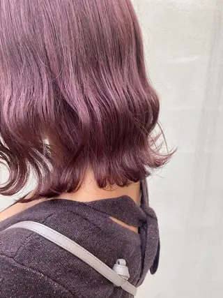 ミディアム 丸山 史香のヘアスタイル