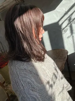 ミディアム 鎌田卓也/髪質改善 /透明感カラーのヘアスタイル