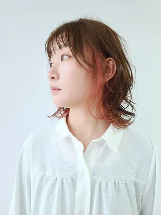 ミディアム 🎗️髪質改善・美髪 艶髪🥇小西邦生のヘアスタイル