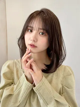 ミディアム ✨Taisei｜ 再現性カット✨️のヘアスタイル