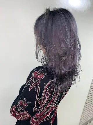 セミロング 髪質改善/マツパ 垢抜け透明カラー衣笠のヘアスタイル